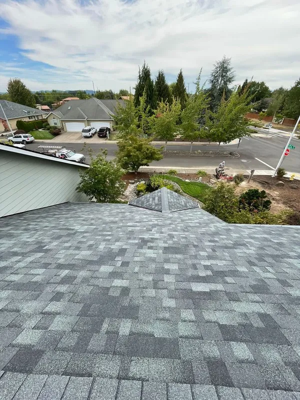 Suburban home roof replacement project
